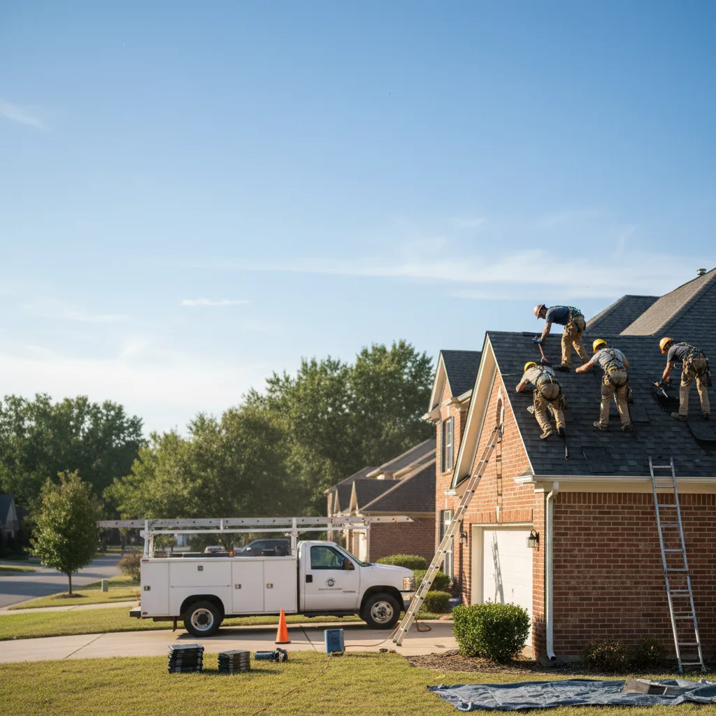 Roof Repair in Woodsboro